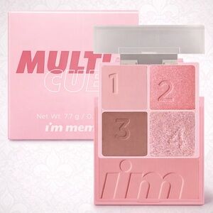 I’m Meme Multi Cube Eyeshadow & Blush in Sweet Pink - Korean Beauty